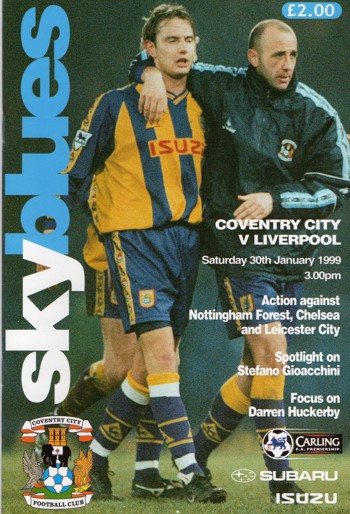 Match programme